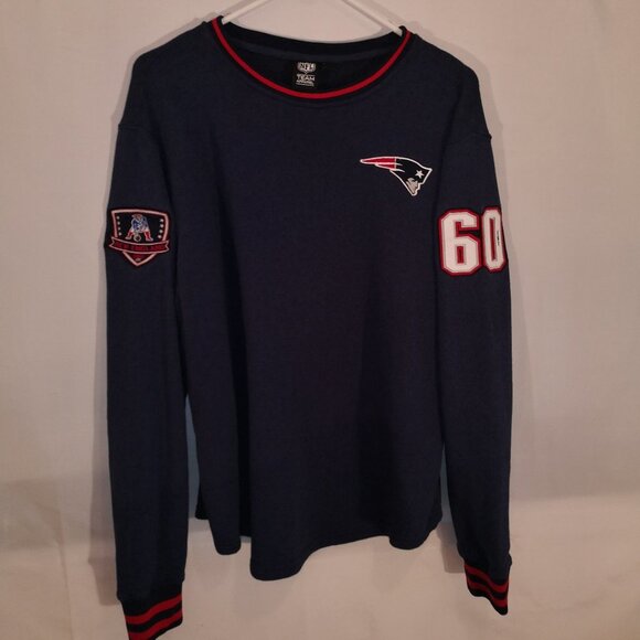 NFL Team Apparel Collector NE Patriots Men's Size Large Lightweight Sweatshirt - Picture 1 of 9